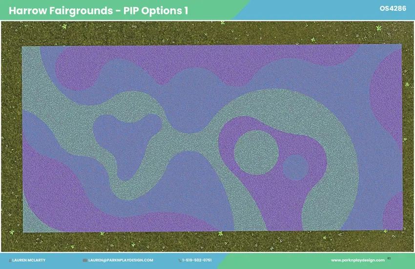 Harrow Fairground Rubber Surface Option 1