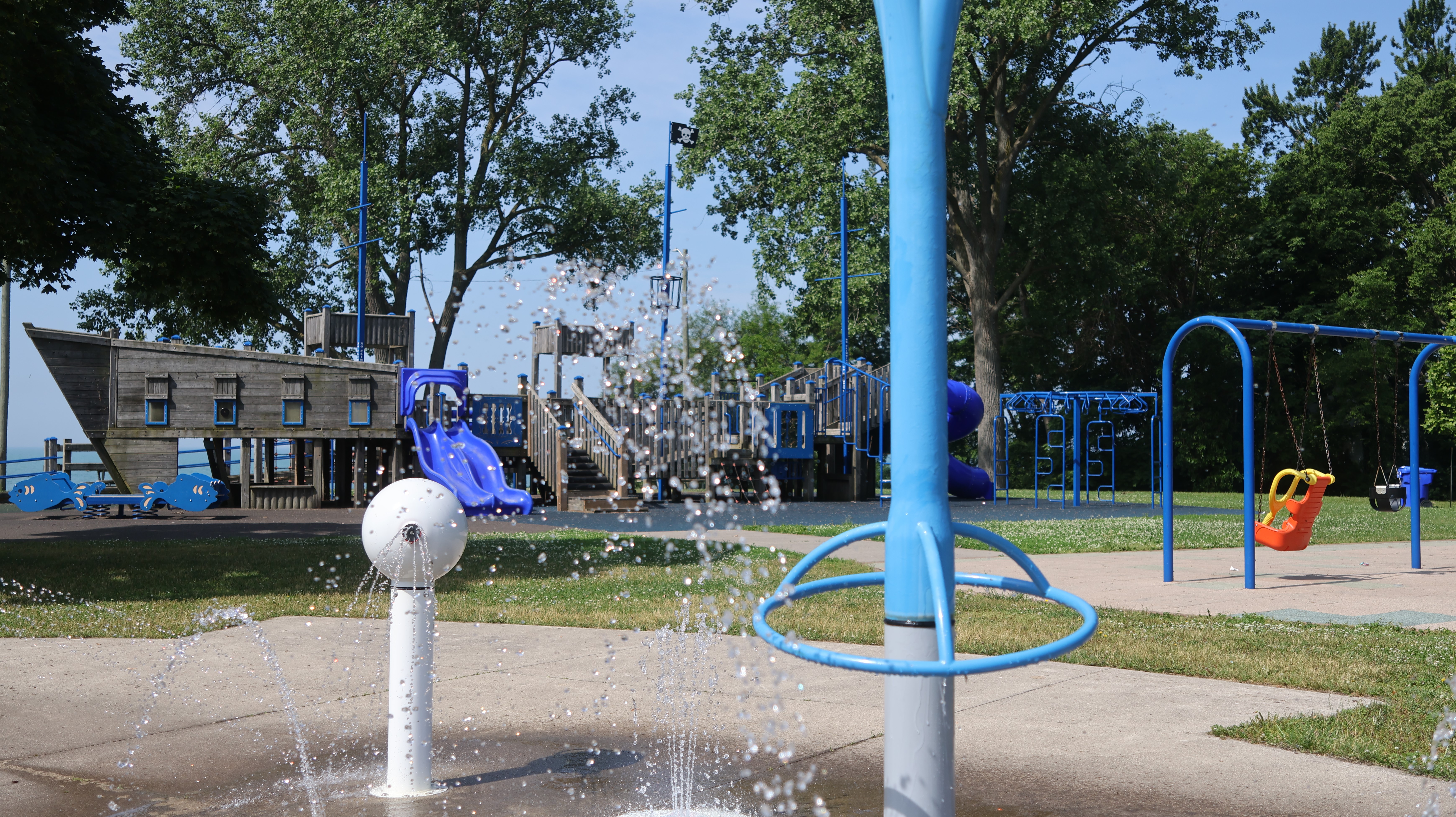 Picture of a splash pad