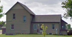 Two storey house with one storey addition