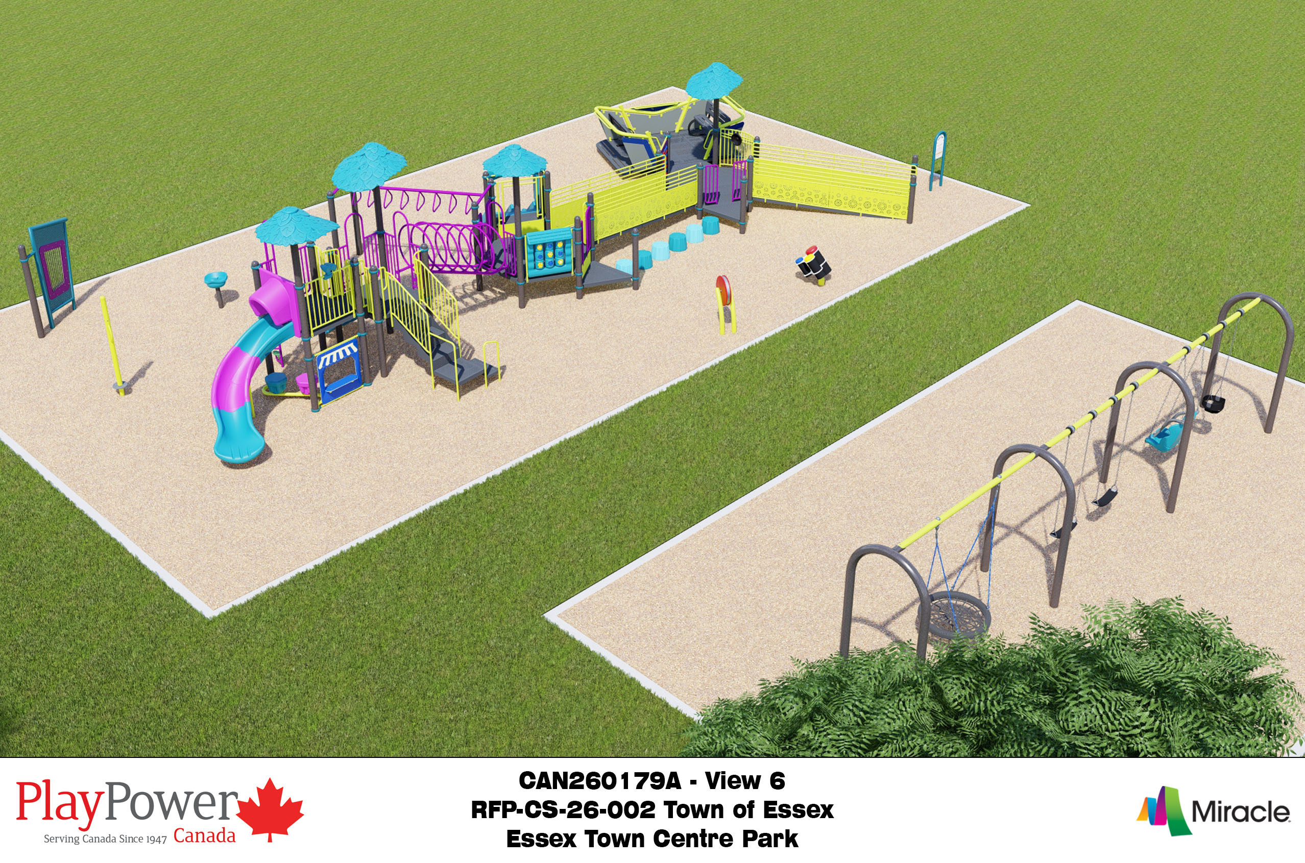 Essex Town Centre Park Option #4