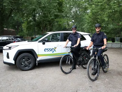*Photo from left to right: Jeff Crowley By-Law/Property Standards Officer, Rene Tamminga By-Law/Property Standards Officer